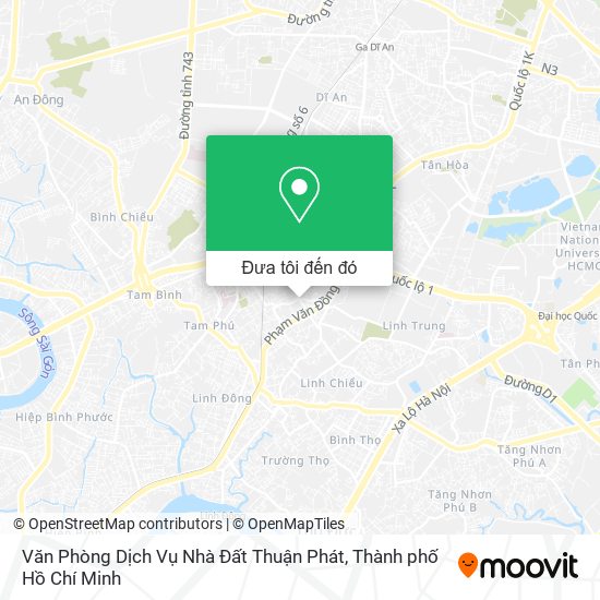 Bản đồ Văn Phòng Dịch Vụ Nhà Đất Thuận Phát