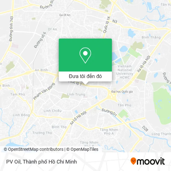 Bản đồ PV Oil