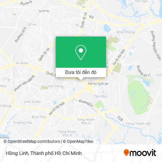 Bản đồ Hồng Linh
