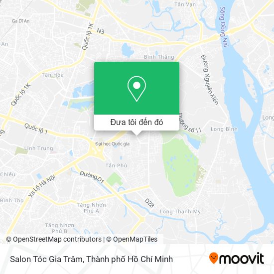 Bản đồ Salon Tóc Gia Trâm