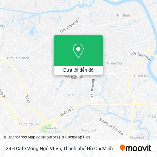 Bản đồ 24H Cafe Võng Ngủ VI Vu