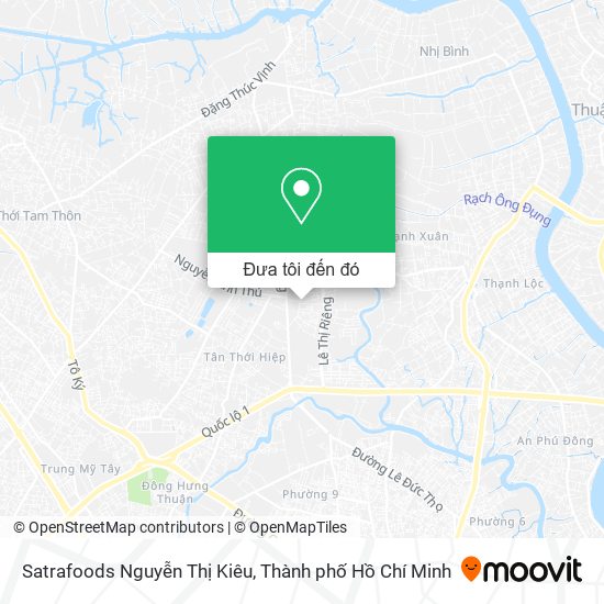 Bản đồ Satrafoods Nguyễn Thị Kiêu