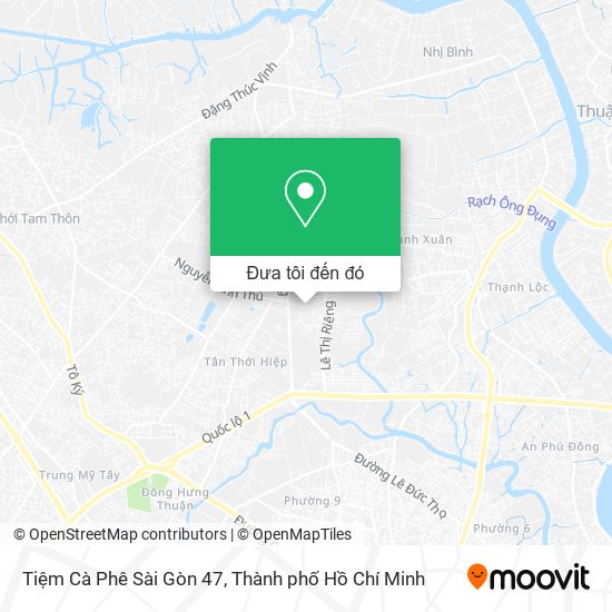 Bản đồ Tiệm Cà Phê Sài Gòn 47