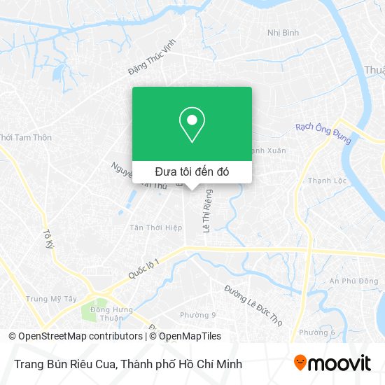 Bản đồ Trang Bún Riêu Cua