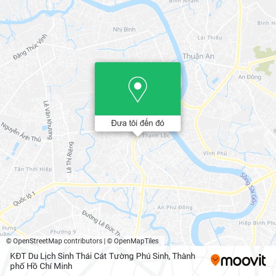Bản đồ KĐT Du Lịch Sinh Thái Cát Tường Phú Sinh