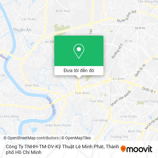 Bản đồ Công Ty TNHH-TM-DV-Kỹ Thuật Lê Minh Phát