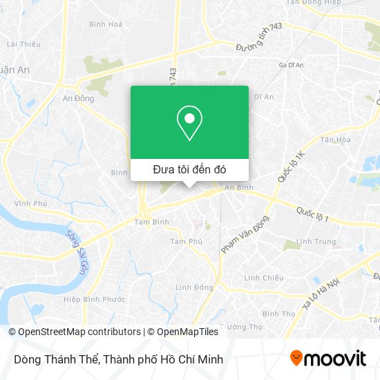 Bản đồ Dòng Thánh Thể