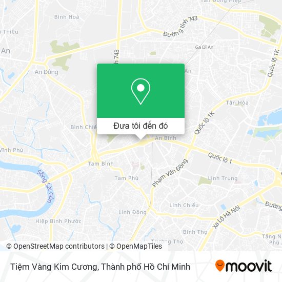 Bản đồ Tiệm Vàng Kim Cương