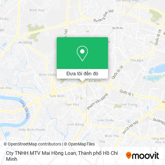 Bản đồ Cty TNHH MTV Mai Hồng Loan