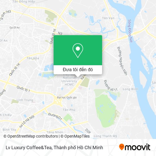 Bản đồ Lv Luxury Coffee&Tea