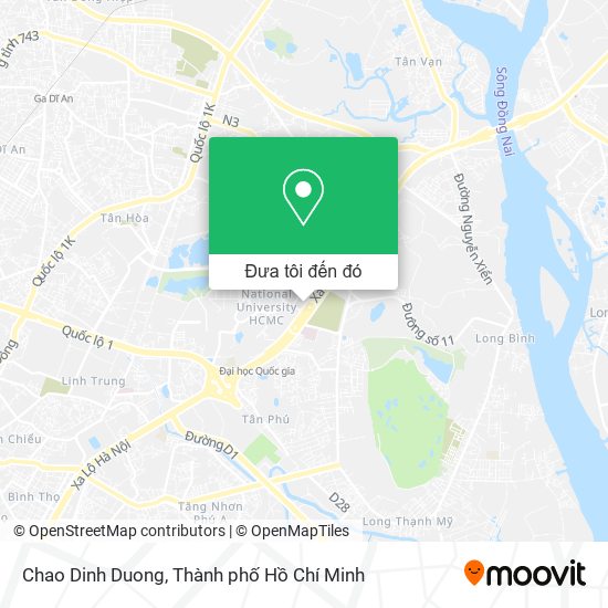 Bản đồ Chao Dinh Duong