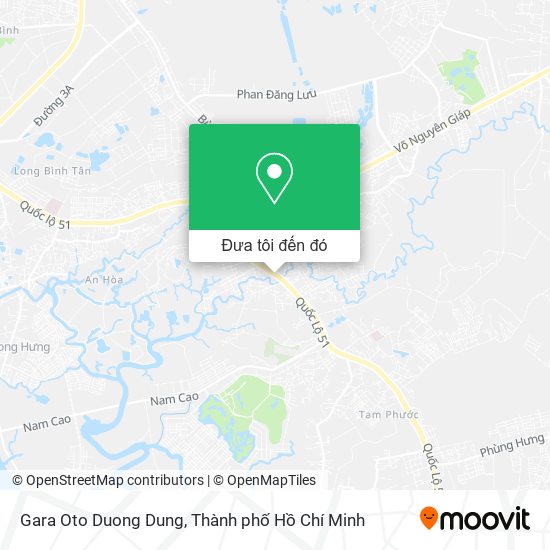 Bản đồ Gara Oto Duong Dung