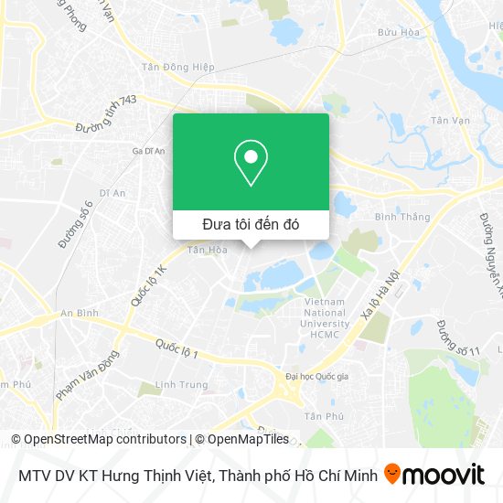 Bản đồ MTV DV KT Hưng Thịnh Việt