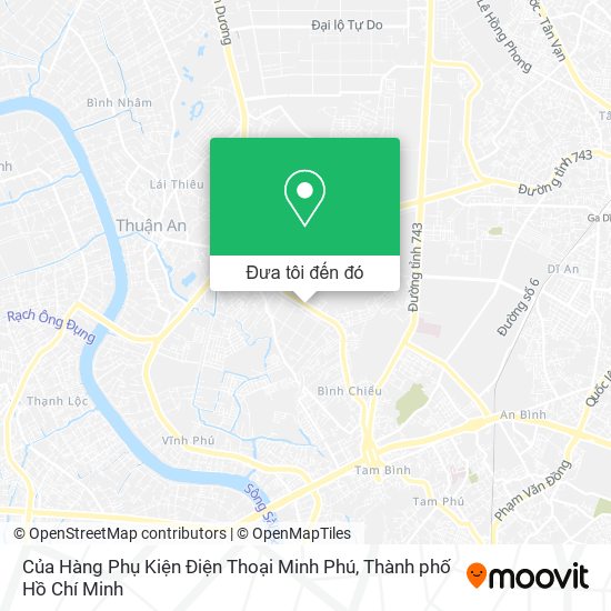 Bản đồ Của Hàng Phụ Kiện Điện Thoại Minh Phú