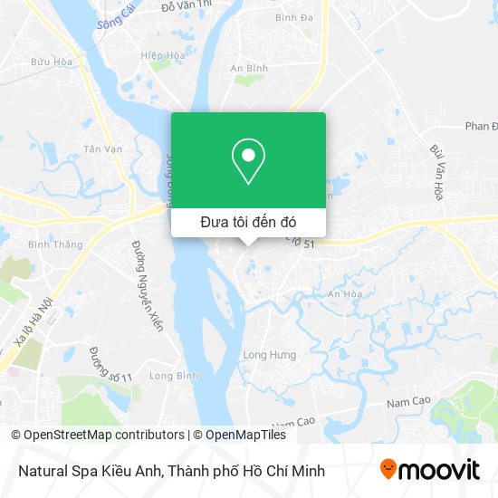 Bản đồ Natural Spa Kiều Anh