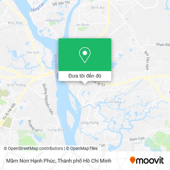 Bản đồ Mầm Non Hạnh Phúc