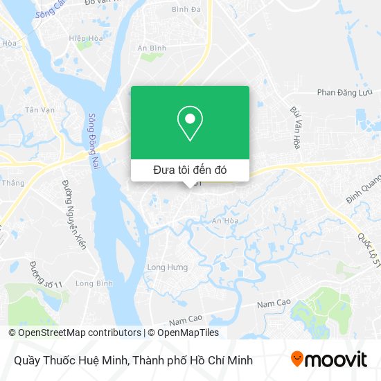 Bản đồ Quầy Thuốc Huệ Minh