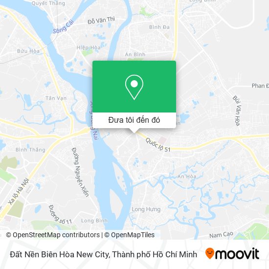 Bản đồ Đất Nền Biên Hòa New City