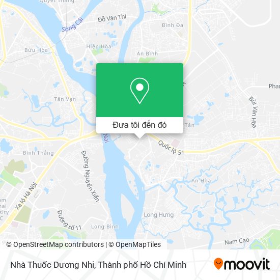 Bản đồ Nhà Thuốc Dương Nhi