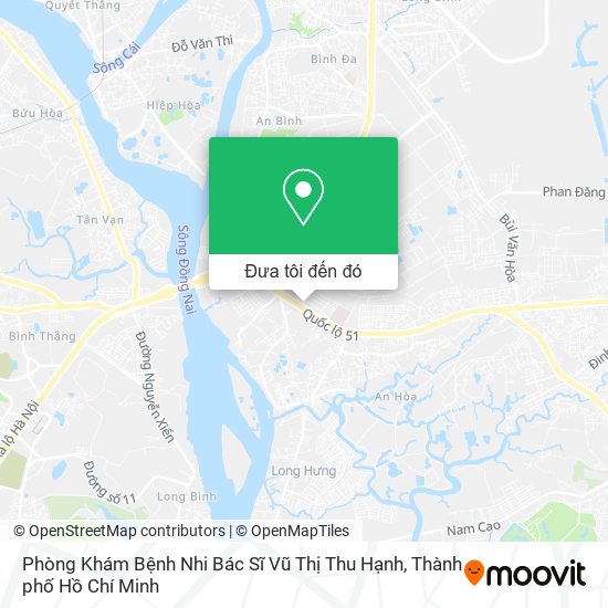 Bản đồ Phòng Khám Bệnh Nhi Bác Sĩ Vũ Thị Thu Hạnh