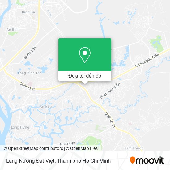 Bản đồ Làng Nướng Đất Việt