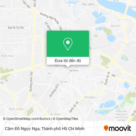 Bản đồ Cầm Đồ Ngọc Nga