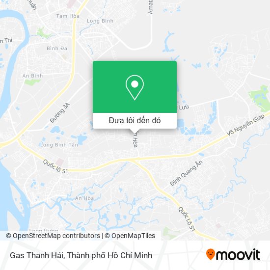 Bản đồ Gas Thanh Hải