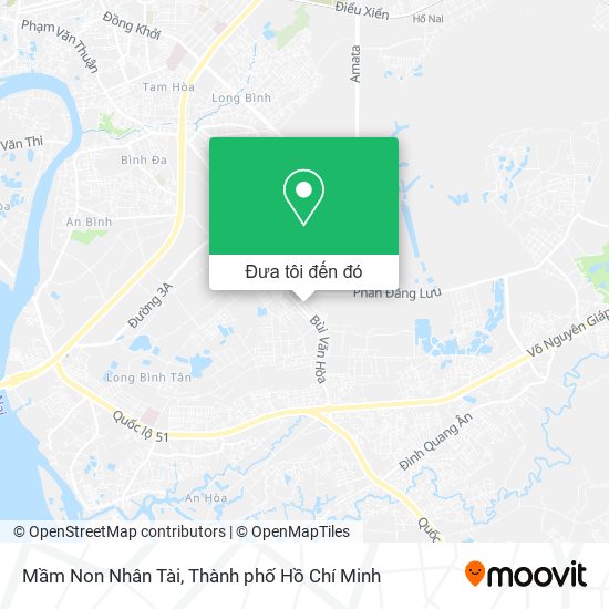 Bản đồ Mầm Non Nhân Tài