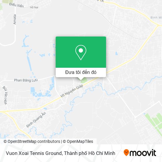 Bản đồ Vuon Xoai Tennis Ground