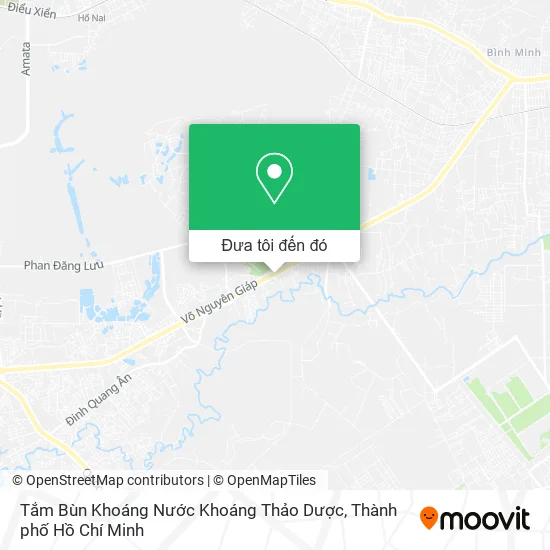 Bản đồ Tắm Bùn Khoáng Nước Khoáng Thảo Dược
