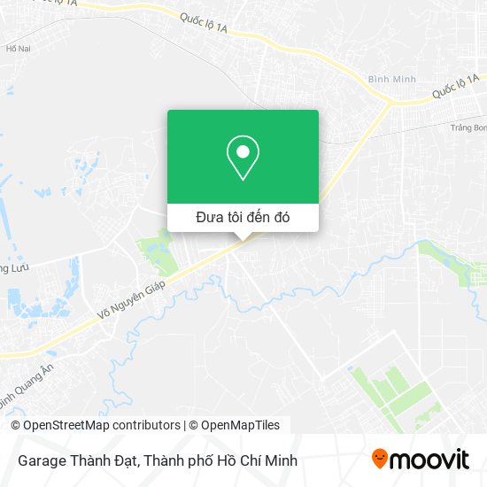 Bản đồ Garage Thành Đạt