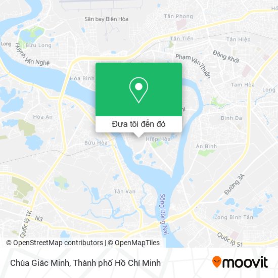 Bản đồ Chùa Giác Minh