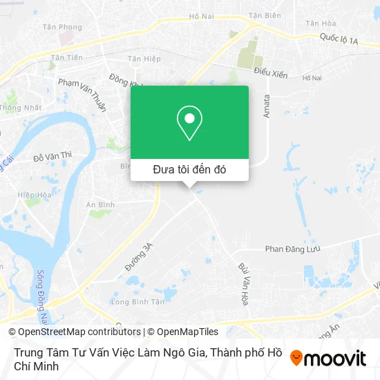 Bản đồ Trung Tâm Tư Vấn Việc Làm Ngô Gia