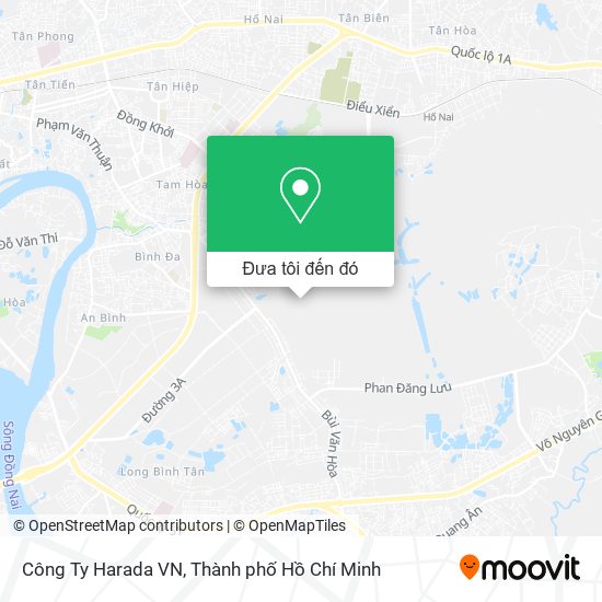 Bản đồ Công Ty Harada VN