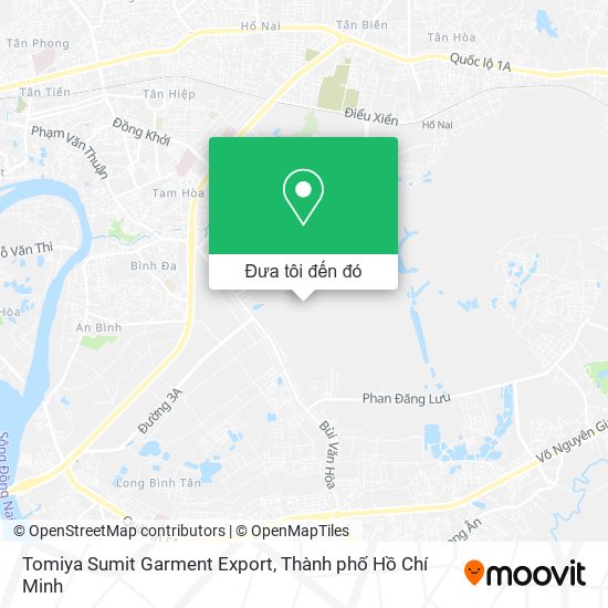 Bản đồ Tomiya Sumit Garment Export