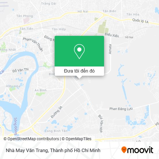 Bản đồ Nhà May Văn Trang