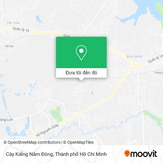 Bản đồ Cây Kiểng Năm Đông