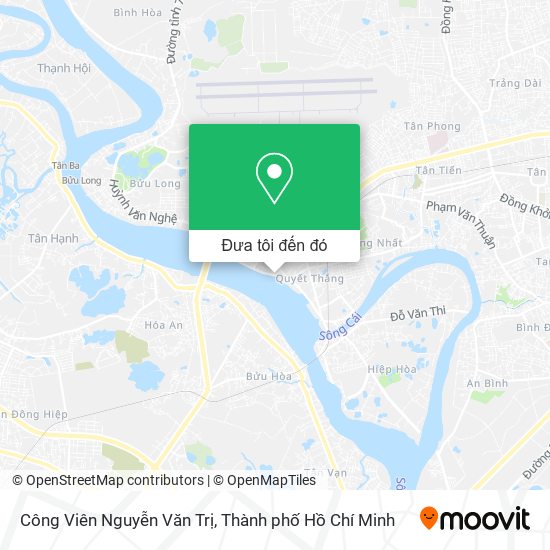 Bản đồ Công Viên Nguyễn Văn Trị