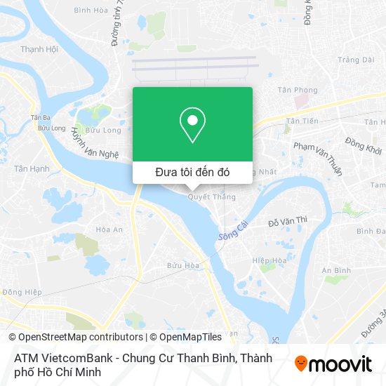 Bản đồ ATM VietcomBank - Chung Cư Thanh Bình