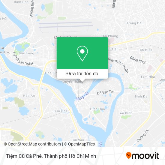 Bản đồ Tiệm Cũ Cà Phê