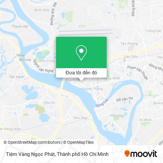 Bản đồ Tiệm Vàng Ngọc Phát