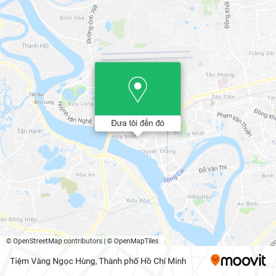 Bản đồ Tiệm Vàng Ngọc Hùng