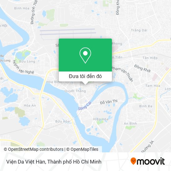 Bản đồ Viện Da Việt Hàn
