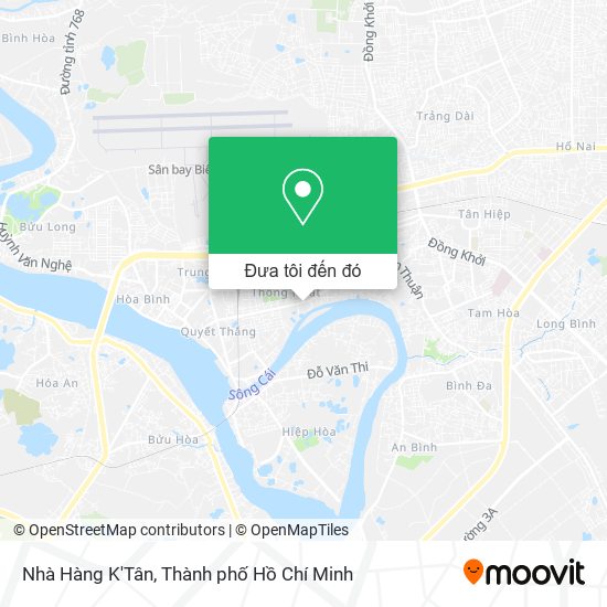 Bản đồ Nhà Hàng K'Tân