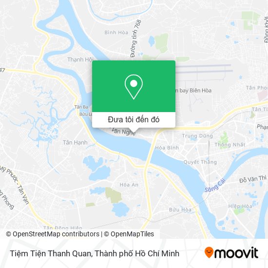 Bản đồ Tiệm Tiện Thanh Quan