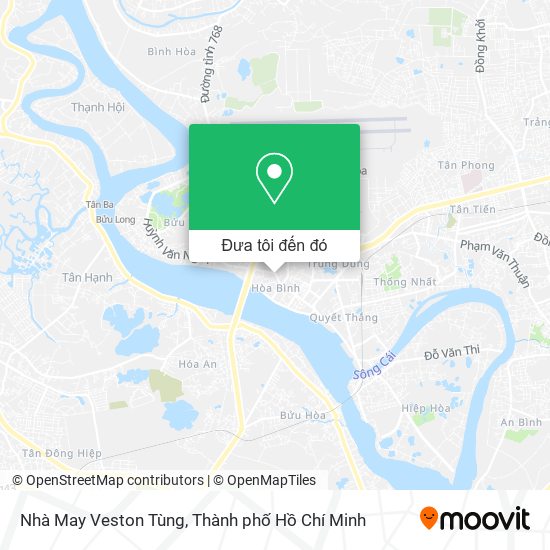 Bản đồ Nhà May Veston Tùng