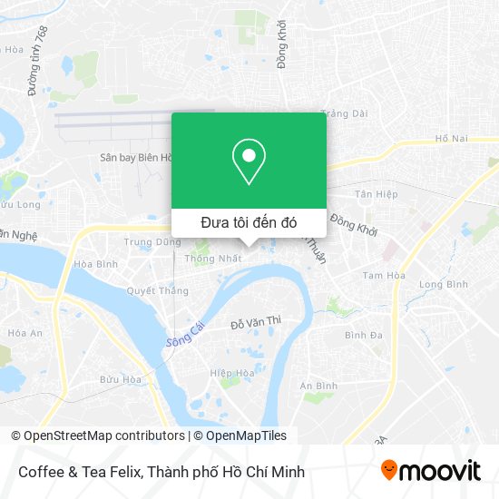 Bản đồ Coffee & Tea Felix