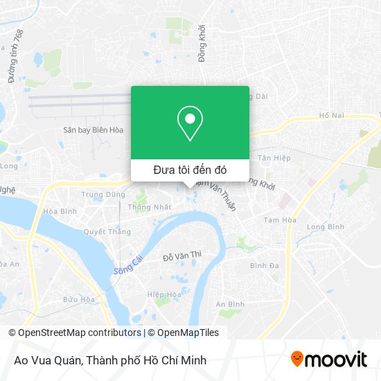 Bản đồ Ao Vua Quán