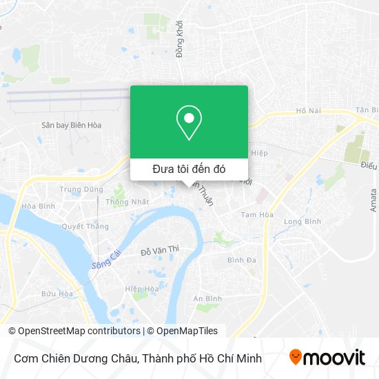 Bản đồ Cơm Chiên Dương Châu