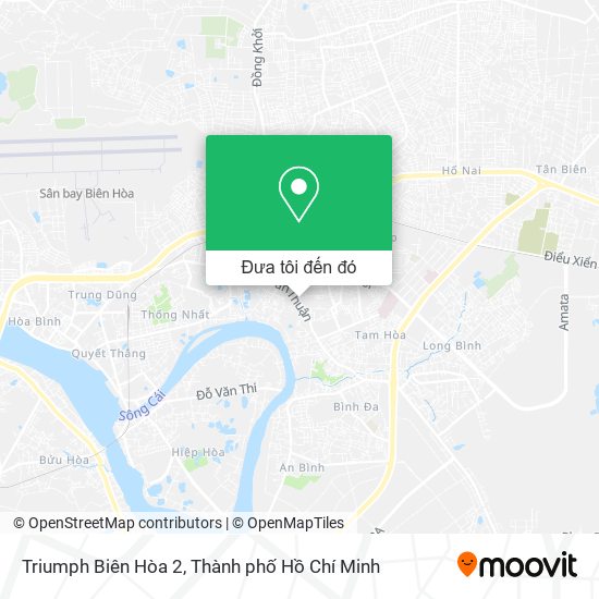 Bản đồ Triumph Biên Hòa 2